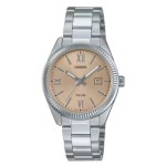 Ceas Damă Casio LADY DATE - CHAMPAGNE Argintiu (Ø 30 mm)