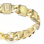 Brățară Damă Guess JUMB05012JWYGS Auriu*