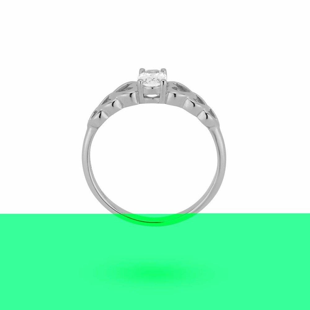 Inel Damă 24KAE 124141S/56 Argintiu 16