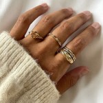 Inel Damă 24KAE 124142Y/54 Auriu* 14