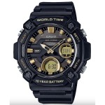 Ceas Bărbați Casio OVERSIZE 10 YEAR BATTERY Negru (Ø 52 mm)