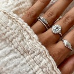 Inel Damă 24KAE 12416S/56 16 Argintiu