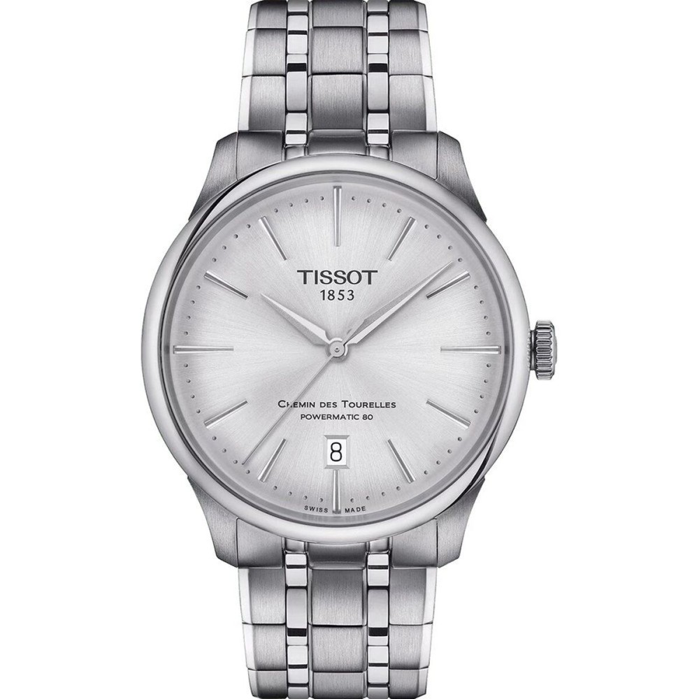 Ceas Bărbați Tissot CHEMIN DES TOURELLES POWERMATIC 80 (Ø 39 mm)