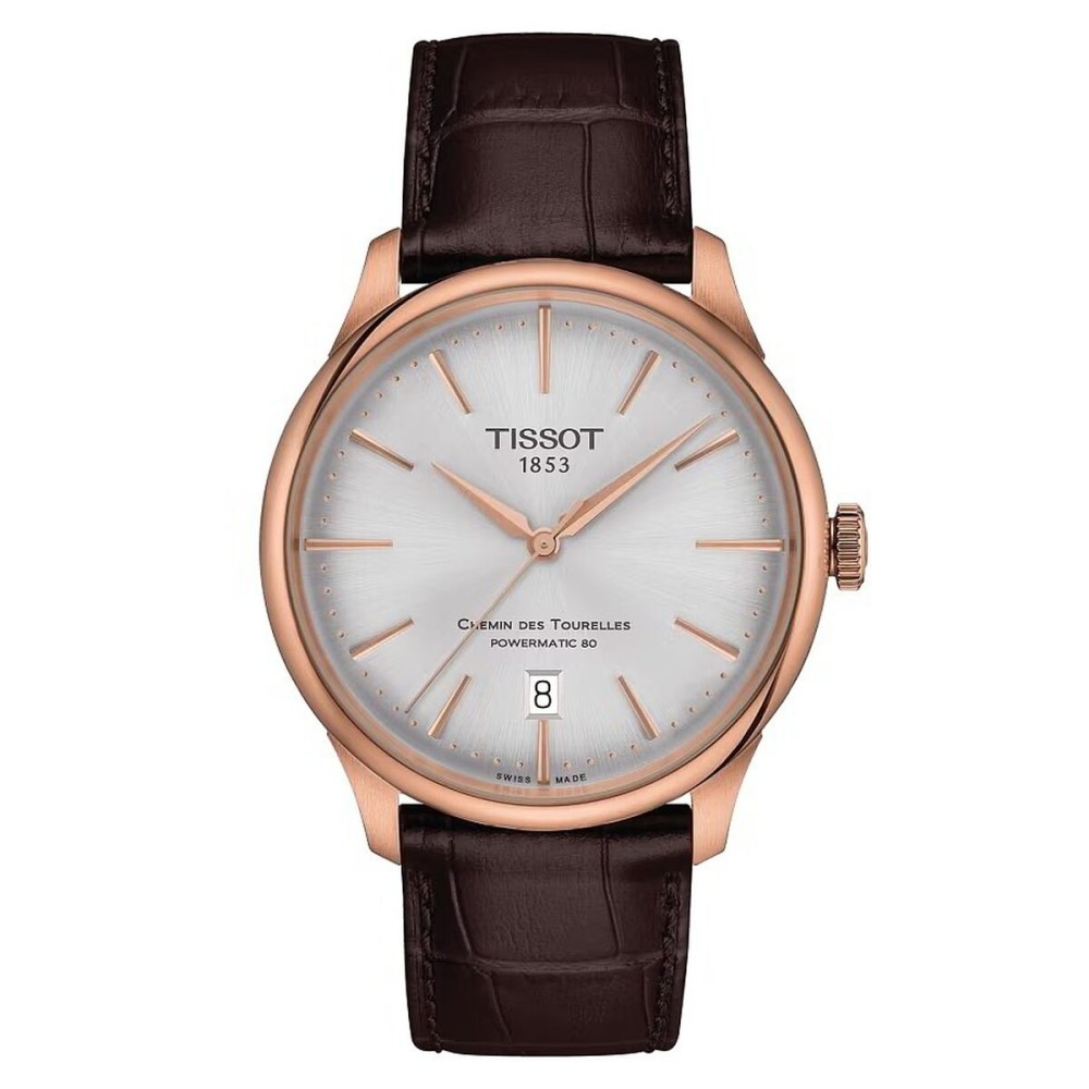 Ceas Bărbați Tissot CHEMIN DES TOURELLES POWERMATIC 80 (Ø 39 mm)