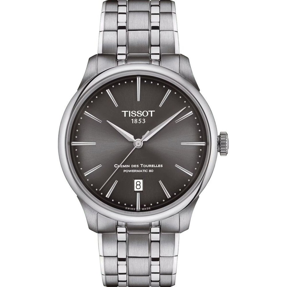 Ceas Bărbați Tissot CHEMIN DES TOURELLES POWERMATIC 80 (Ø 39 mm)