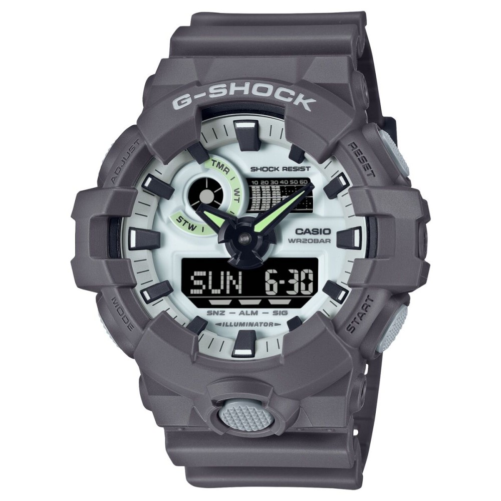Ceas Bărbați Casio G-Shock OVERSIZED - HIDDEN GLOW SERIE (Ø 53,5 mm)