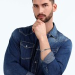 Brățară Bărbați Sector Argintiu