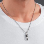 Colier Bărbați Police PEAGN0034102 Argintiu