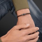 Brățară Bărbați Police PEAGB0079403 Maro