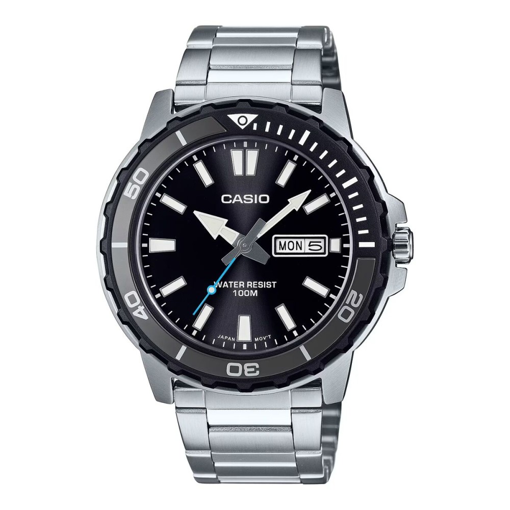 Ceas Bărbați Casio DIVER 100M - BLACK (Ø 44,5 mm)