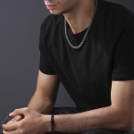 Colier Bărbați Police PEAGN0037501 Argintiu