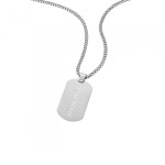 Colier Bărbați Police PEAGN0009603 Argintiu