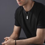 Colier Bărbați Police PEAGN0009603 Argintiu