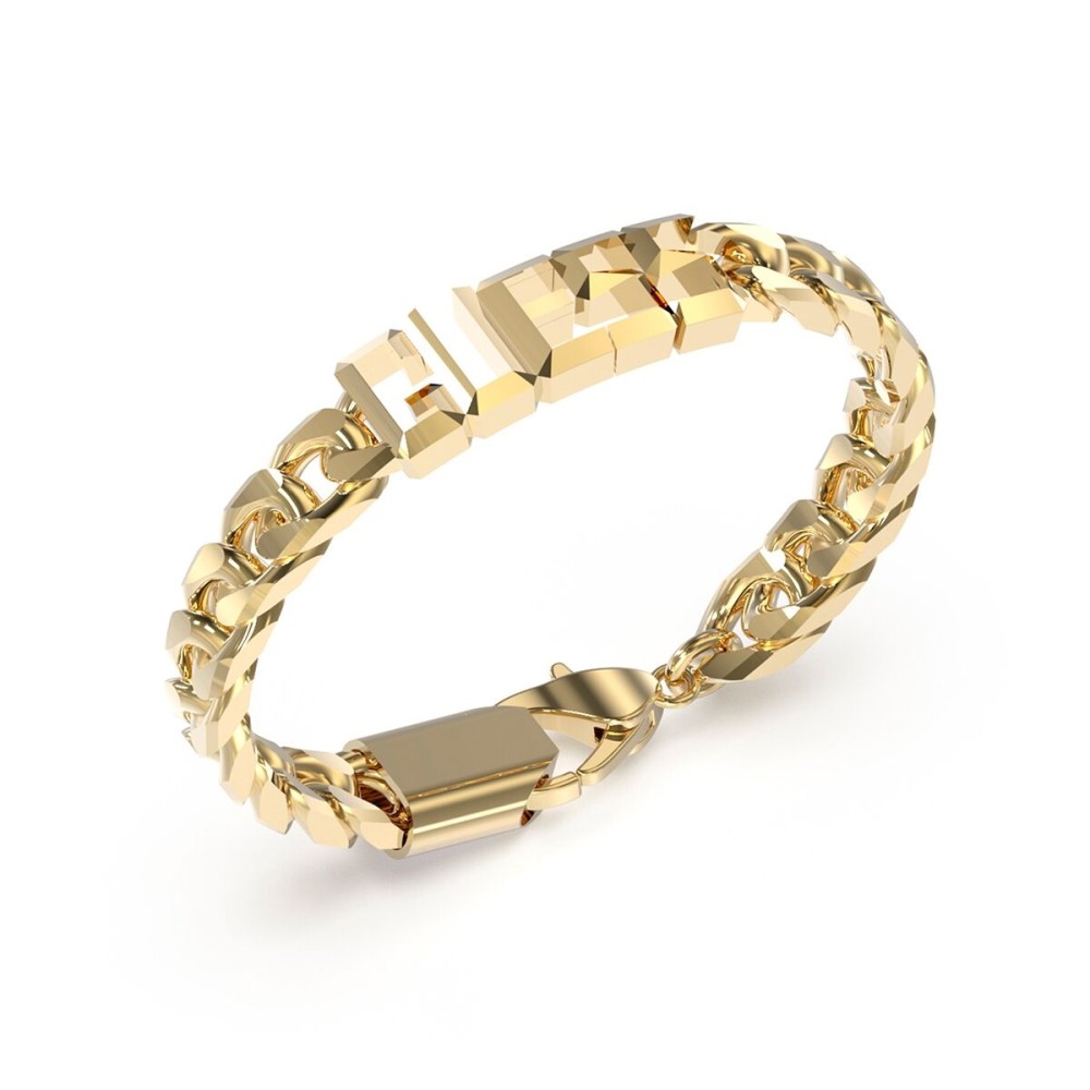 Brățară Bărbați Guess JUXB03205JWYGBKS Metal Auriu*