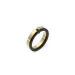 Inel Bărbați Guess JUMR05106JWYG66 Auriu* Negru 26