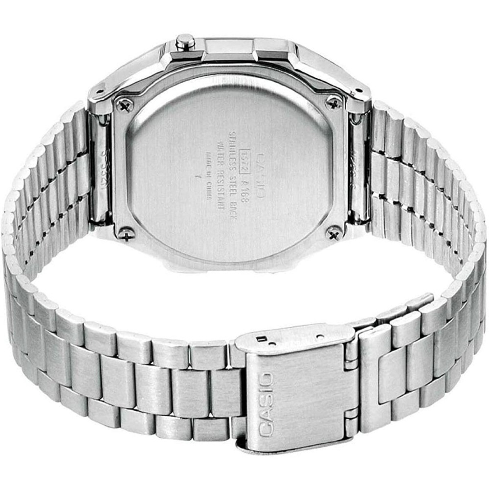 Ceas Unisex Casio A168WA-1YES Negru Argintiu (Ø 36 mm)