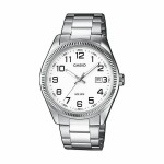 Ceas Unisex Casio DATE Alb Argintiu (Ø 39 mm) (Ø 38,5 mm)