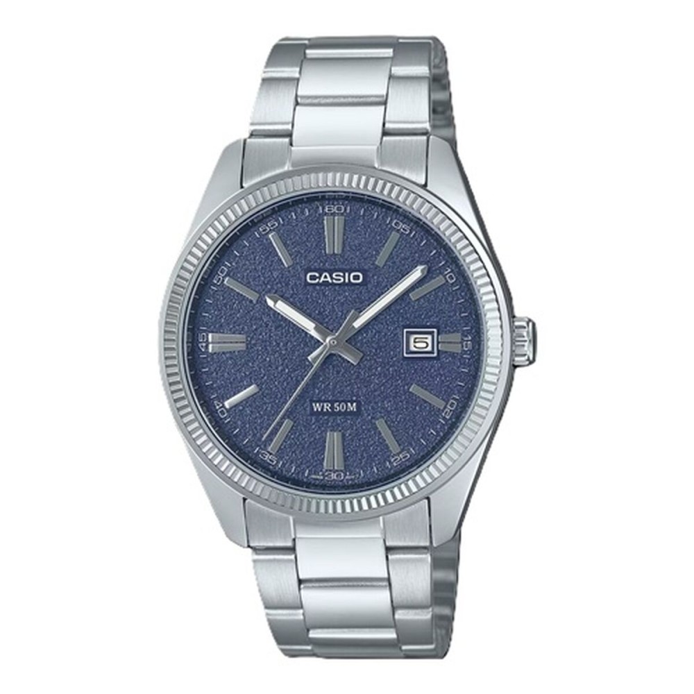 Ceas Bărbați Casio DATE - BLUE, MATTE DIAL (Ø 38,5 mm)