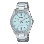 Ceas Bărbați Casio DATE - LIGHT BLUE, MATTE DIAL (Ø 38,5 mm)