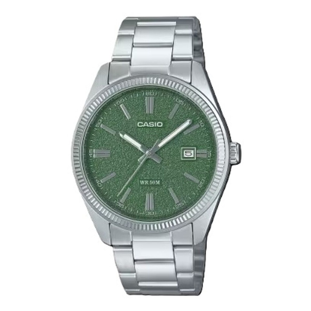 Ceas Bărbați Casio DATE - FOREST GREEN, MATTE DIAL (Ø 38,5 mm)