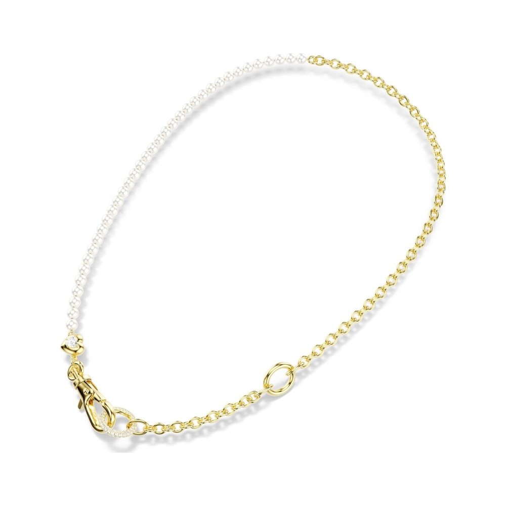 Colier Damă Swarovski 5742961 Alb Auriu*