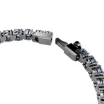 Brățară Damă Swarovski 5743440 Albastru Argintiu