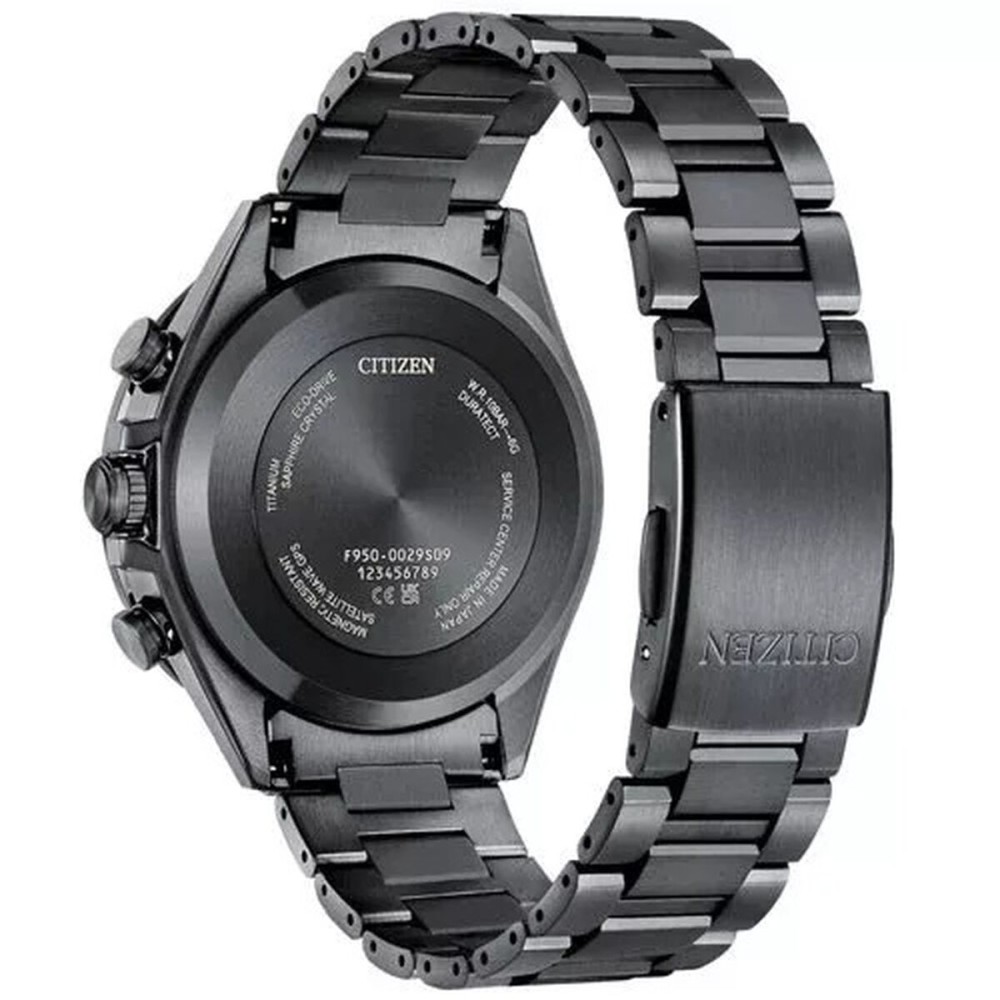 Ceas Bărbați Citizen ATTESA TITANIUM Negru (Ø 44,5 mm)