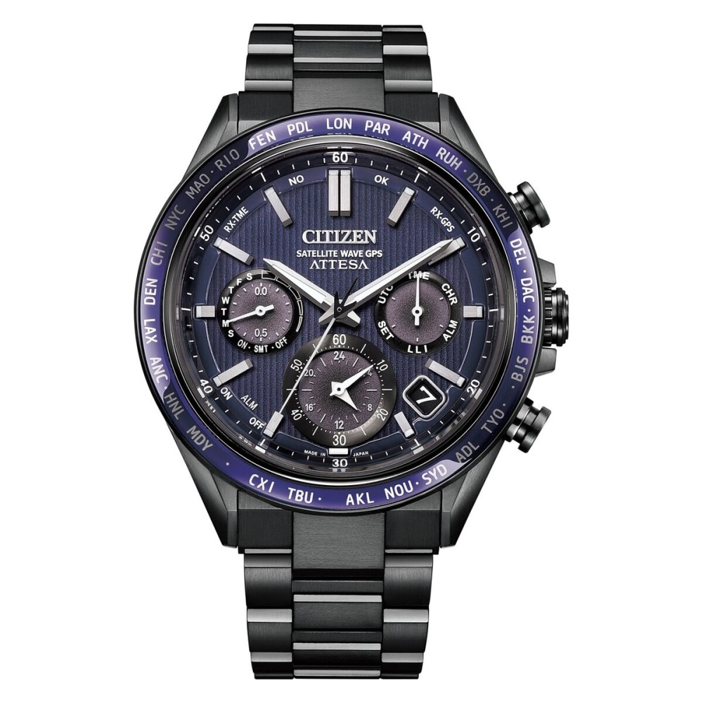 Ceas Bărbați Citizen ATTESA TITANIUM Negru (Ø 44,5 mm)
