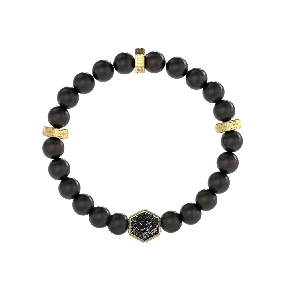 Brățară Bărbați Guess JUMB06005JWYGBKT-U Negru