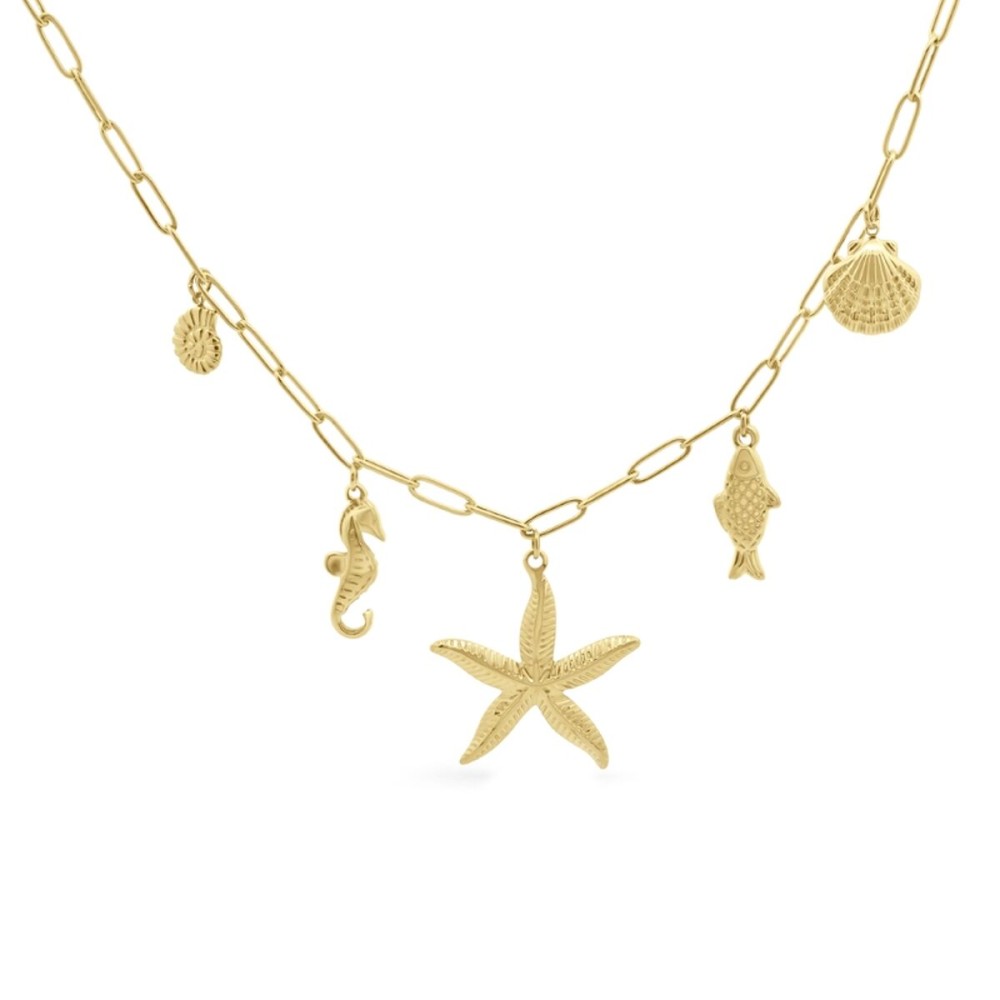 Colier Damă CO88 Collection 8CN-26489 Auriu*