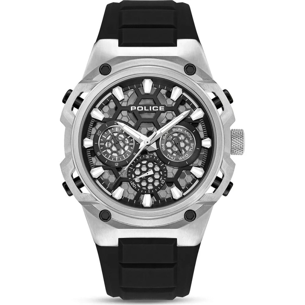 Ceas Bărbați Police PEWGQ0071902 Negru
