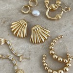 Cercei Damă 24KAE 424113Y Auriu*