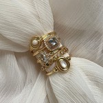 Inel Damă 24KAE 124146Y/56 Auriu* 16