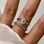 Inel Damă 24KAE 124152S/48 Argintiu 8