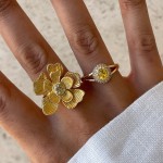 Inel Damă 24KAE 124154Y/56 Auriu* 16