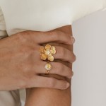 Inel Damă 24KAE 124154Y/56 Auriu* 16