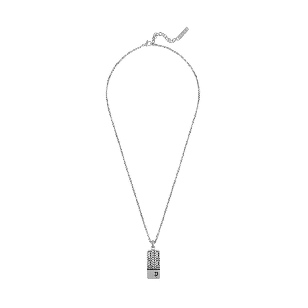 Colier Bărbați Police PEAGN0078101 Argintiu