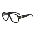 Ramă de Ochelari Bărbați Dsquared2 D2 0125 Negru