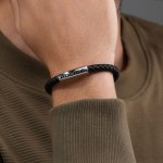 Brățară Bărbați Police PEAGB0079604 Negru