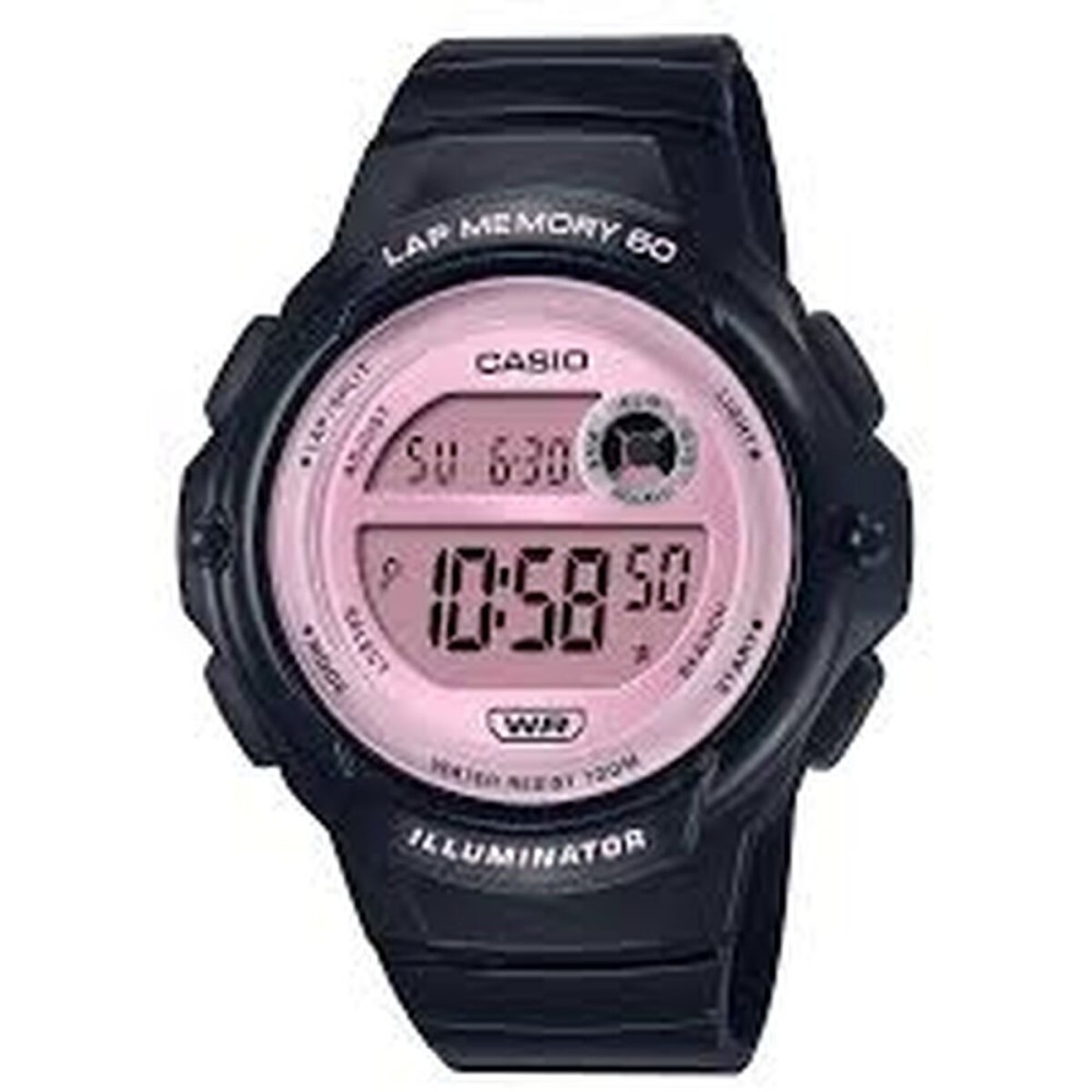 Ceas Damă Casio ILLUMINATOR - PINK (Ø 40,5 mm)