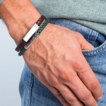 Brățară Bărbați One Jewels OAMB4101LC-S Maro