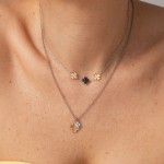 Colier Damă One Jewels OJLFN04SG Argintiu
