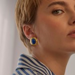 Cercei Damă One Jewels OJSE05D Auriu* Albastru