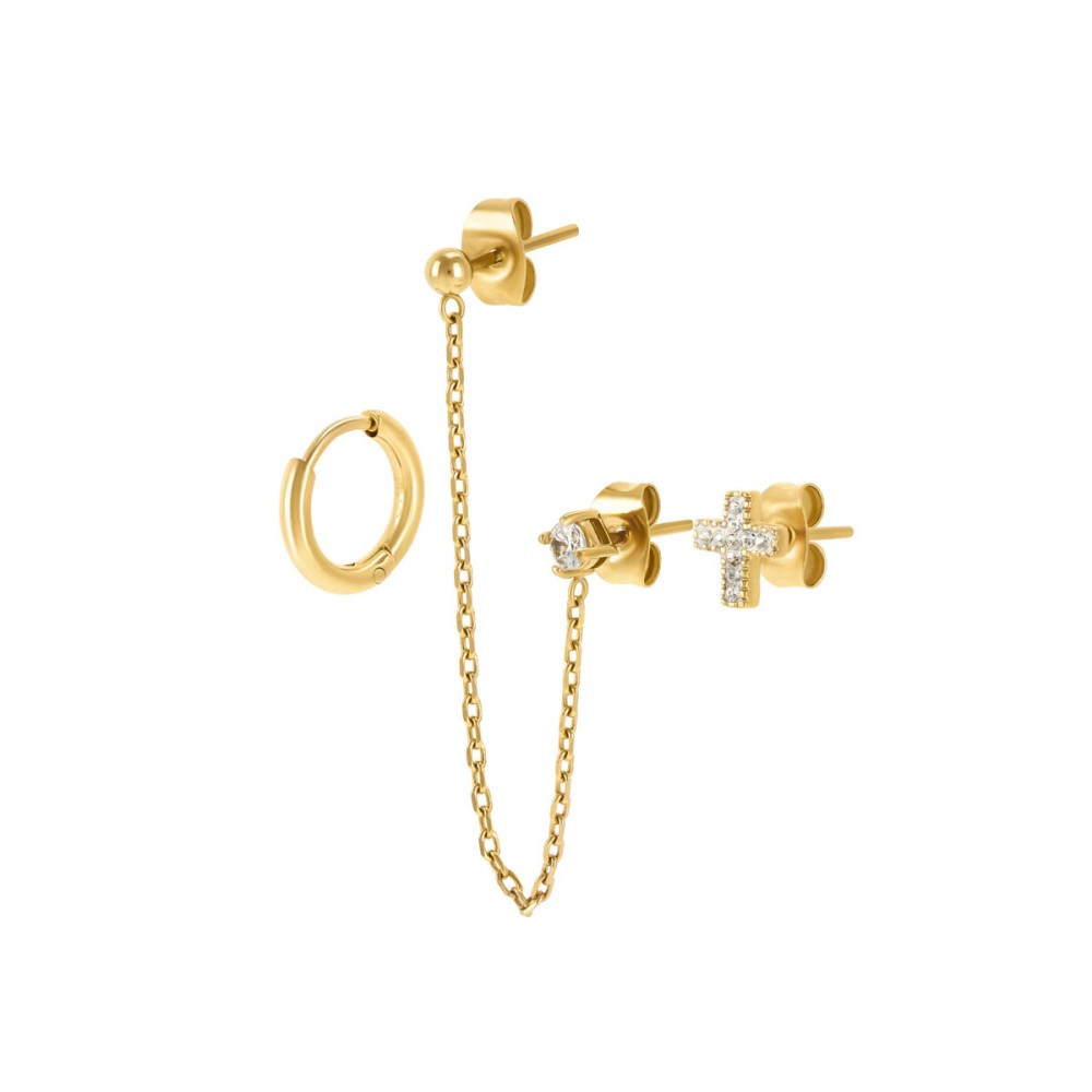 Cercei Damă One Jewels OJSEEP03G Auriu*