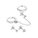 Cercei Damă One Jewels OJSESF03S Argintiu