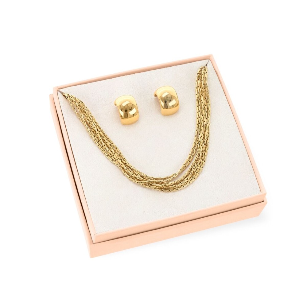 Set Colier și Cercei Damă One Jewels OJSESP01G Auriu*