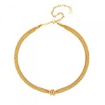 Set Colier și Cercei Damă One Jewels OJSET15G Auriu*