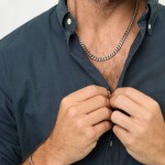 Set colier și brățară One Jewels OAMN4201SS Argintiu
