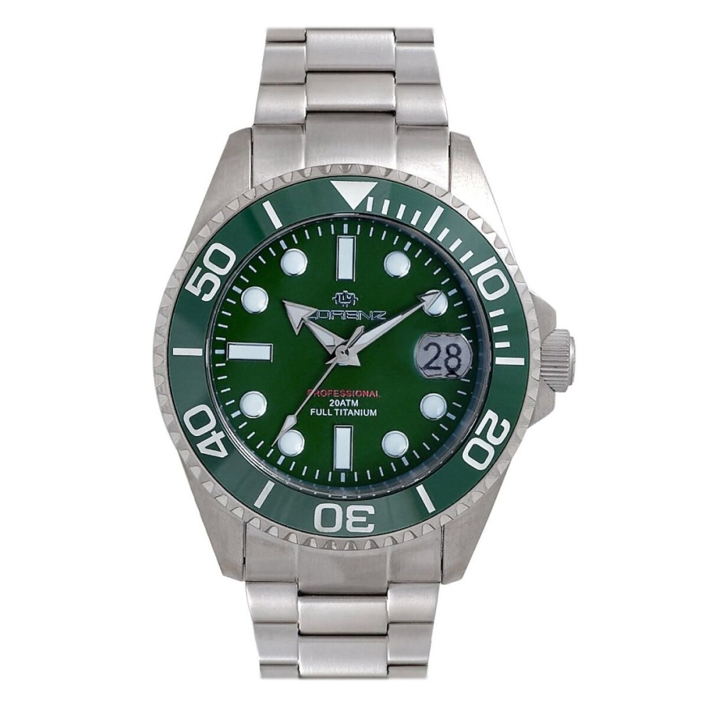 Ceas Bărbați Lorenz TITANIO DIVER Verde
