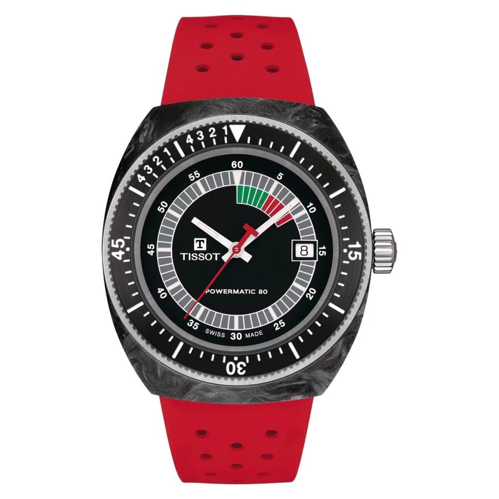 Ceas Bărbați Tissot SIDERAL S AUTOMATIC Roșu